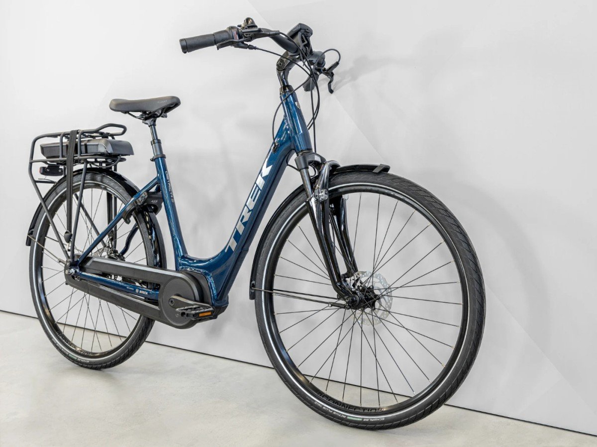Trek District+ 2 Lowstep Dames Mulsanne Blue L 2024