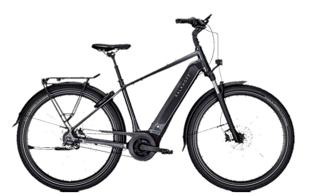 Kalkhoff IMAGE 3 EXCITE Heren Diamondblack Glossy, XL 2025