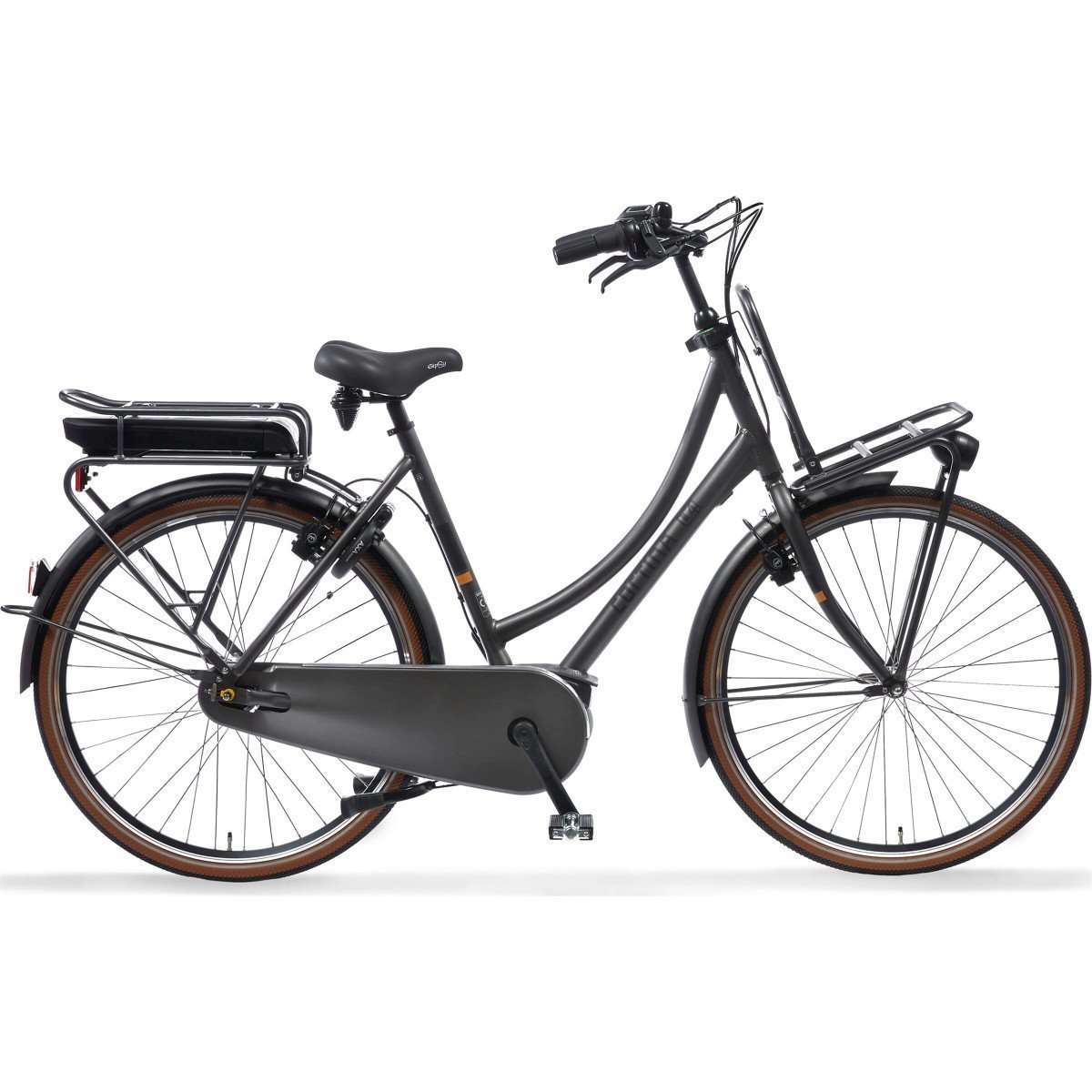 CORTINA E-U4 Transport Dames Eclips Black Matt 57cm 2022