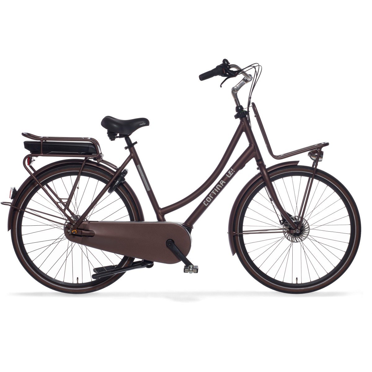 CORTINA Fiets Cortina E-U4 Fam D50 Bruin 50cm 2024