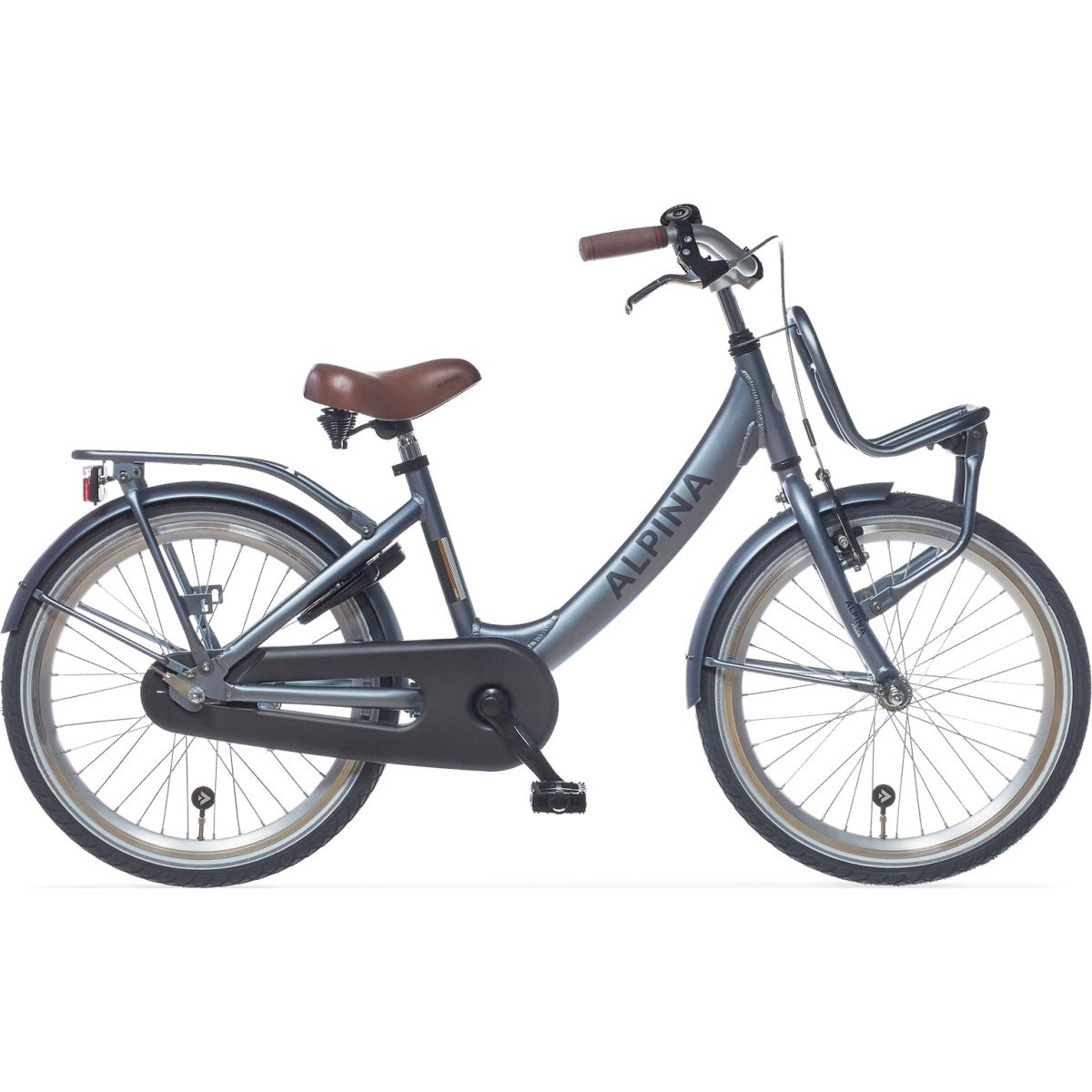 ALPINA Clubb Meisjes Satin Blue Matt 34cm 2025