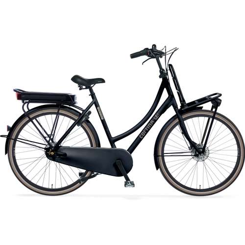 CORTINA E-U4 Transport Dames Jet Black Matt 57cm 2025