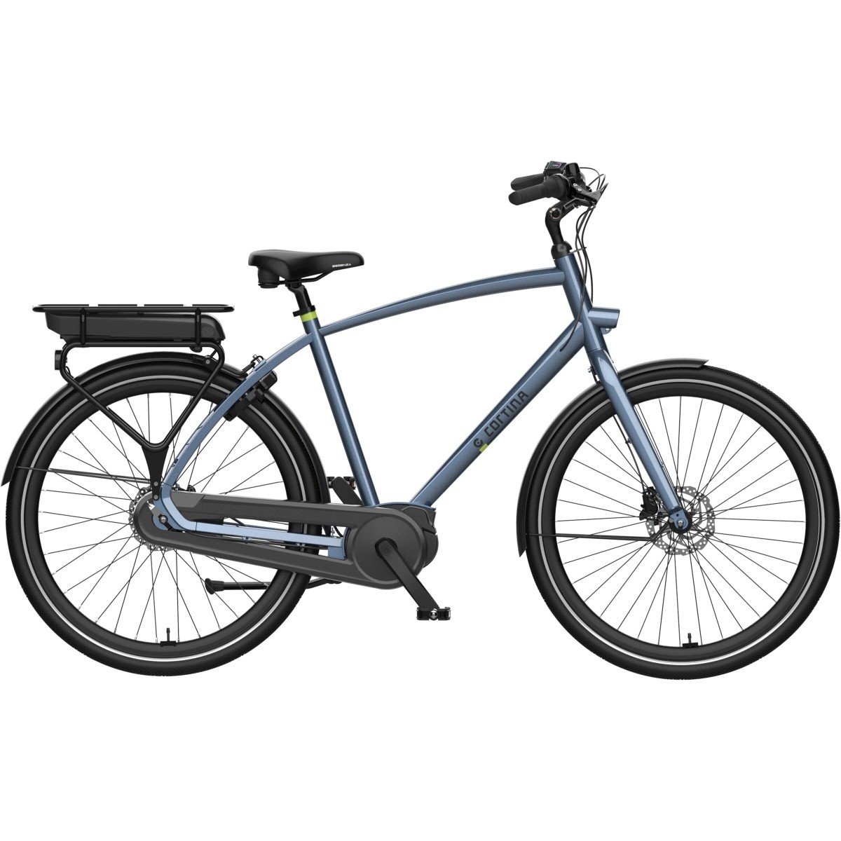 CORTINA Fiets E-Tide H61 Heren Blauw 61cm 2024