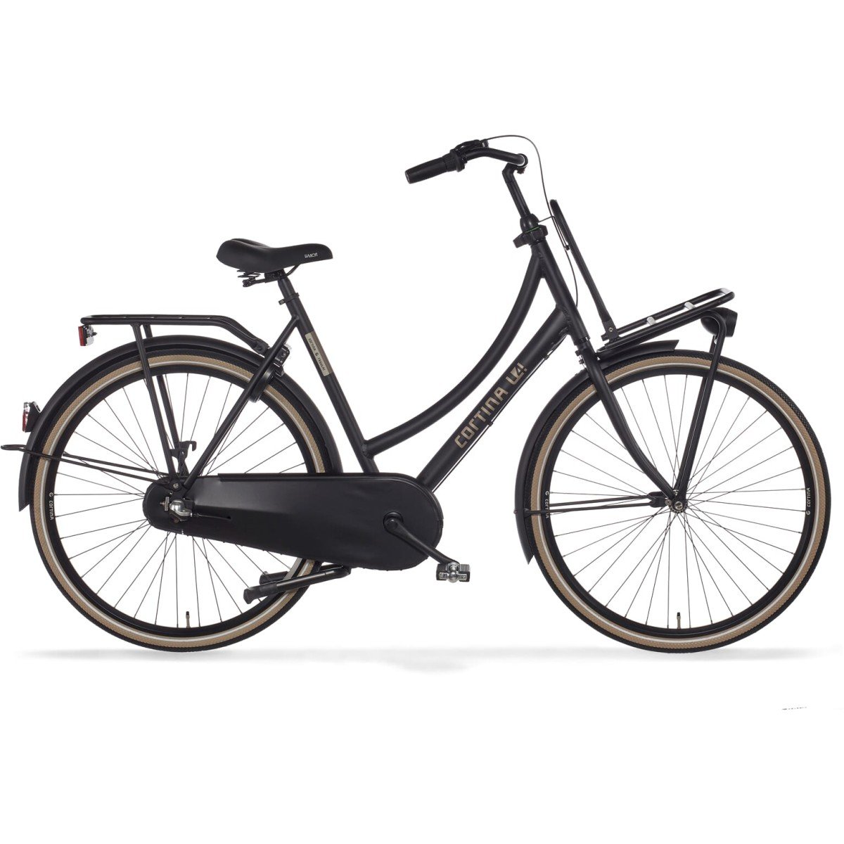 CORTINA Fiets Cortina U4 D50 Dames Zwart 50cm 2025