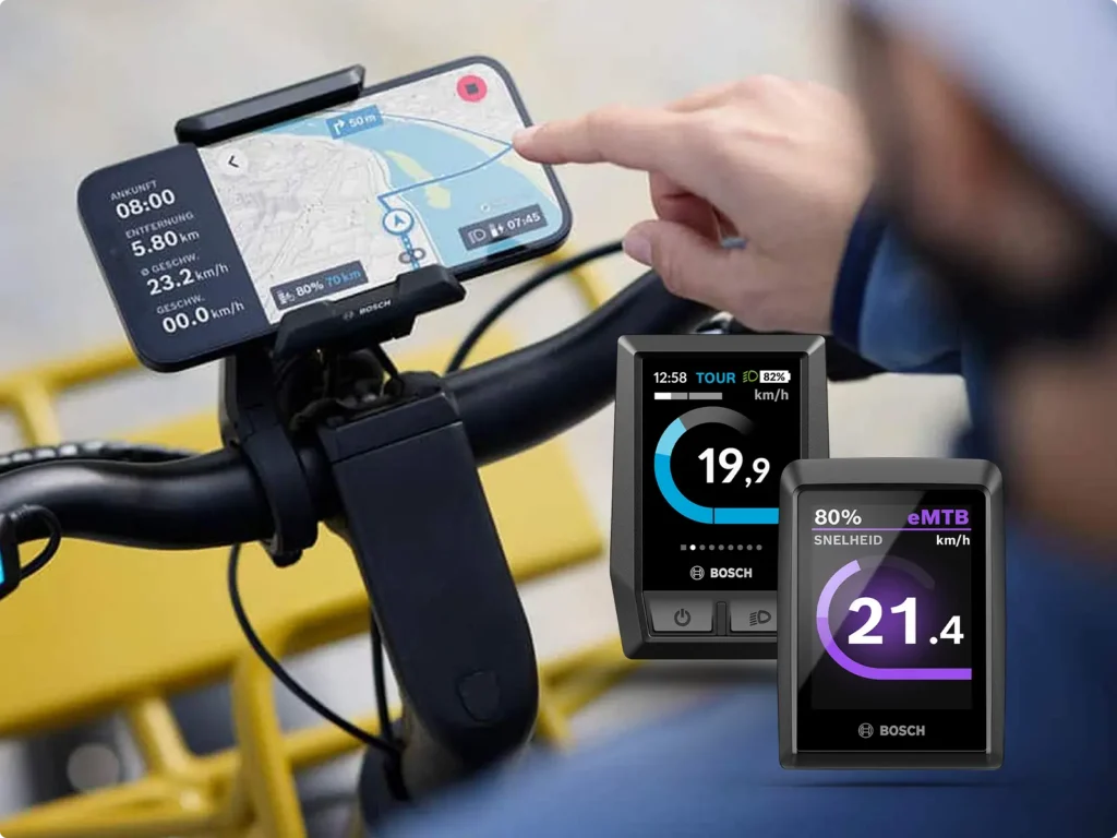 Bosch Kiox 500 en Kiox 300: Slimme e-bike displays nu verkrijgbaar bij Ligtrink2Wielers