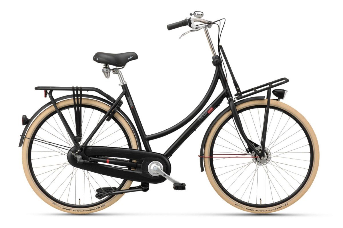 Batavus X-Posure Dames Zwart 55cm 2020