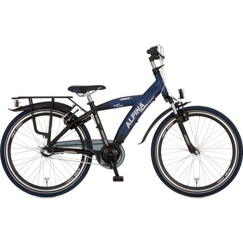 ALPINA Yabber Jongens Sporty Blue Matt – Jet Black Metallic Matt 42cm 2021