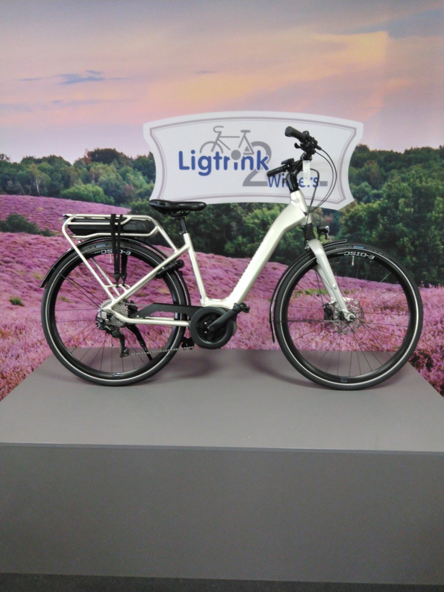 Cannondale Bosch 500 Watt accu Dames monotube creme glans 53cm 2021