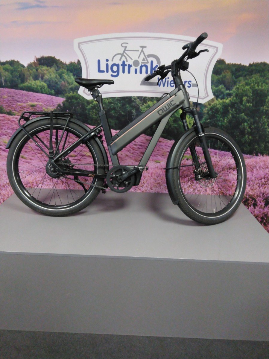 QWIC Performance Q Atlas Vario 756 Watt accu Jet Black 48cm M 2023