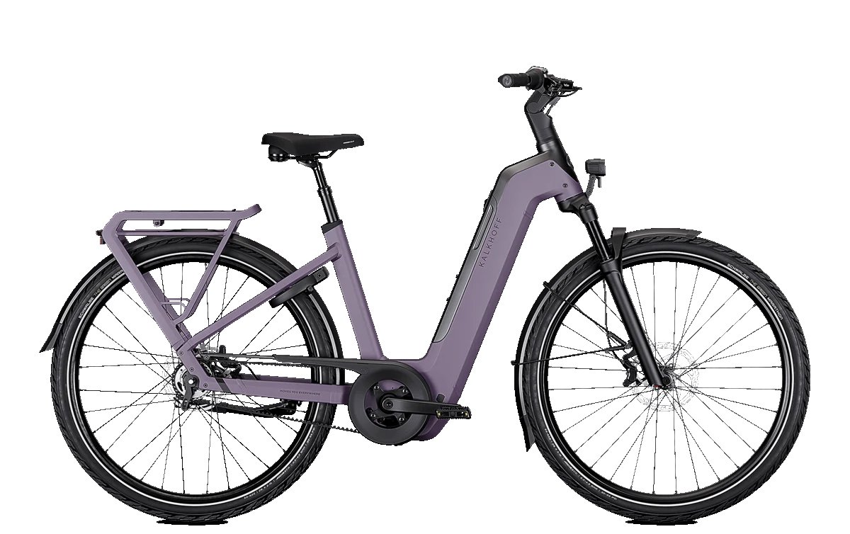 Kalkhoff IMAGE 5+ MOVE 800WH Dames midnightplum matt, diamondblack matt 53cm L 2026