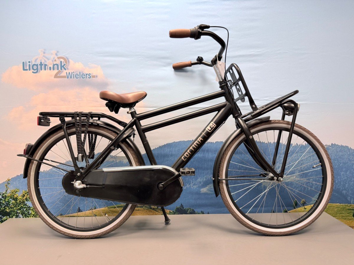 CORTINA U4 Transport mini Jongens Jet Black Matt 42cm 2025