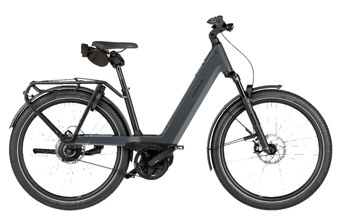 Riese & M&uuml;ller Nevo5 vario silent CORE Dames Slate Grey 45cm 2026