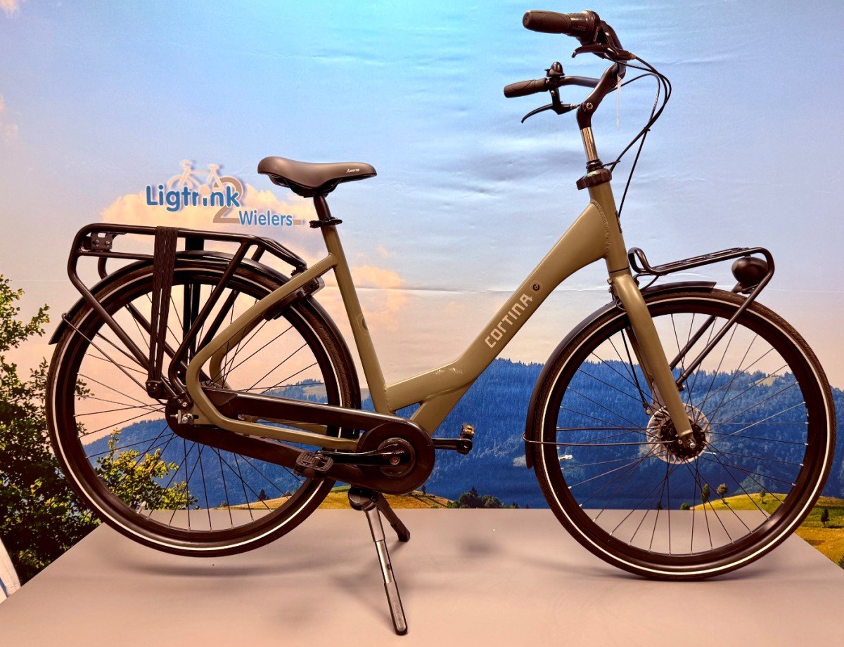 Cortina Common family moederfiets Dames Groen 57cm 2024