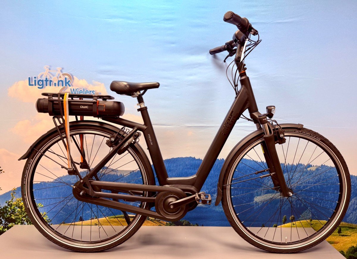 Qwic Premium Mn7 Dames Matte Black 49cm 2021