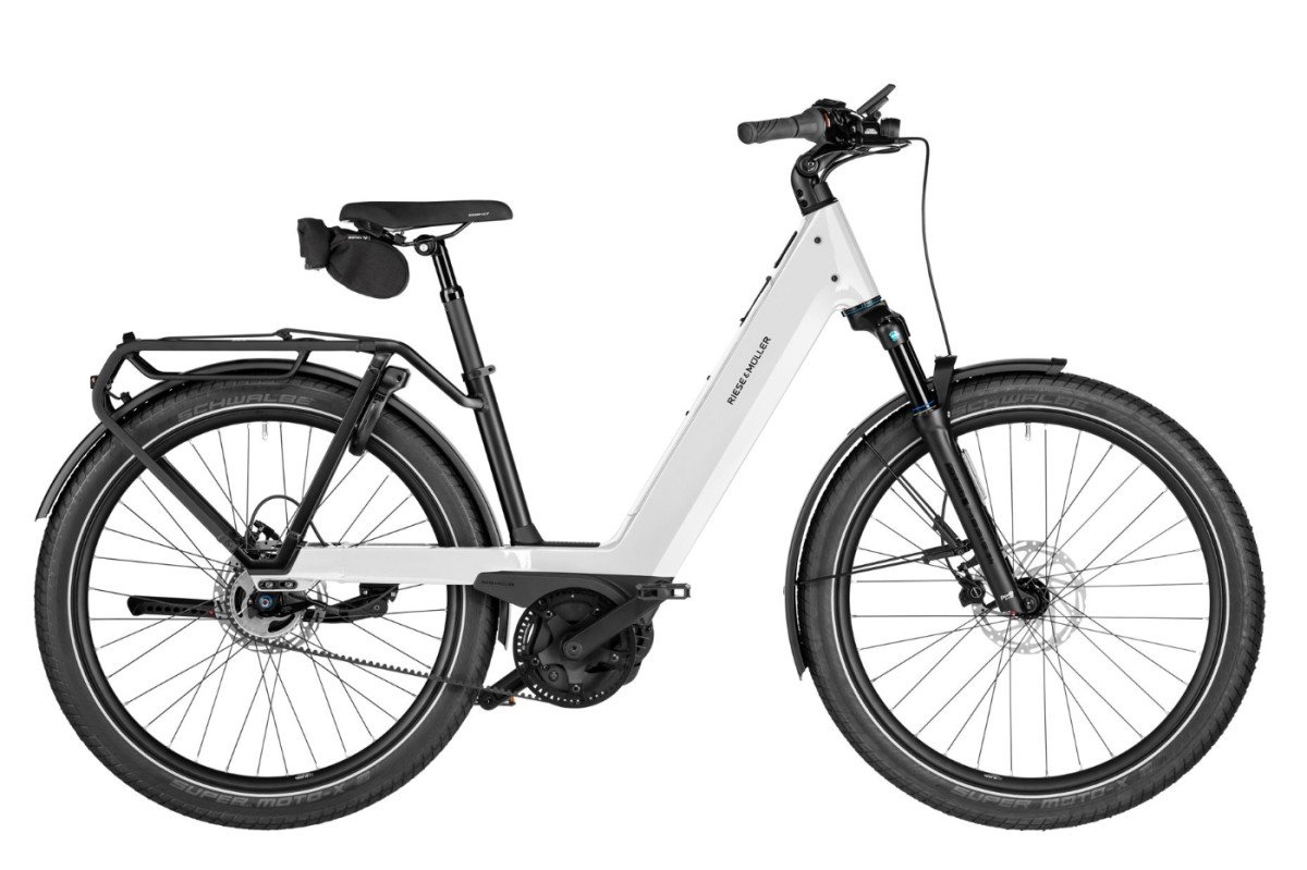 Riese & M&uuml;ller Nevo5 silent CORE Dames Pure White 45cm 2026