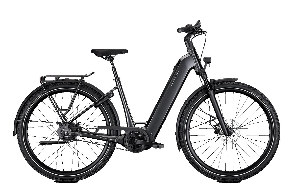 Kalkhoff IMAGE 3 EXCITE 380 Dames diamondblack glossy 53cm L 2026