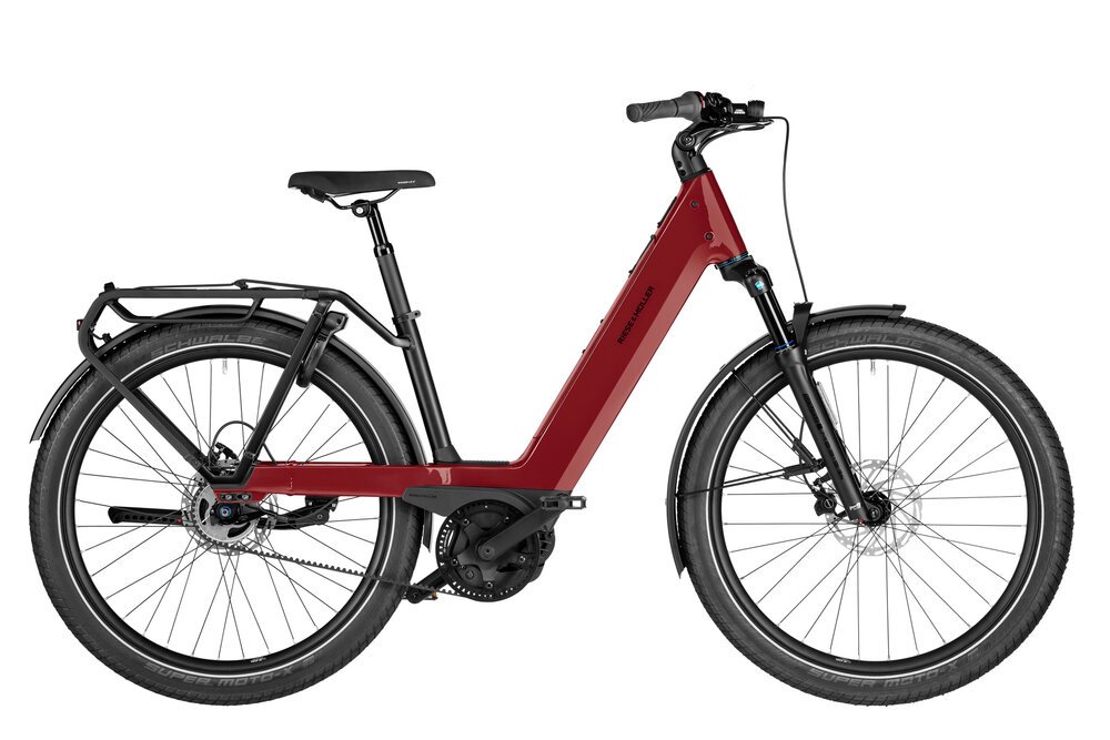 Riese & M&uuml;ller Nevo5 silent CORE Dames Ruby Red 50cm 2026