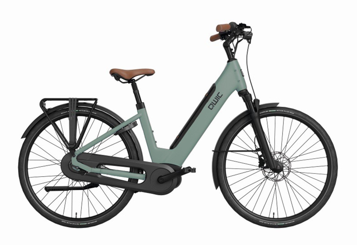 QWIC Elan Daily Dames Pebble Green L 54cm 2026