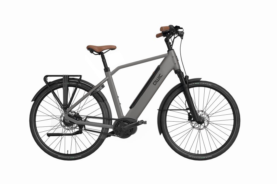 QWIC Elan Flow Heren Asphalt Black L 54cm 2026