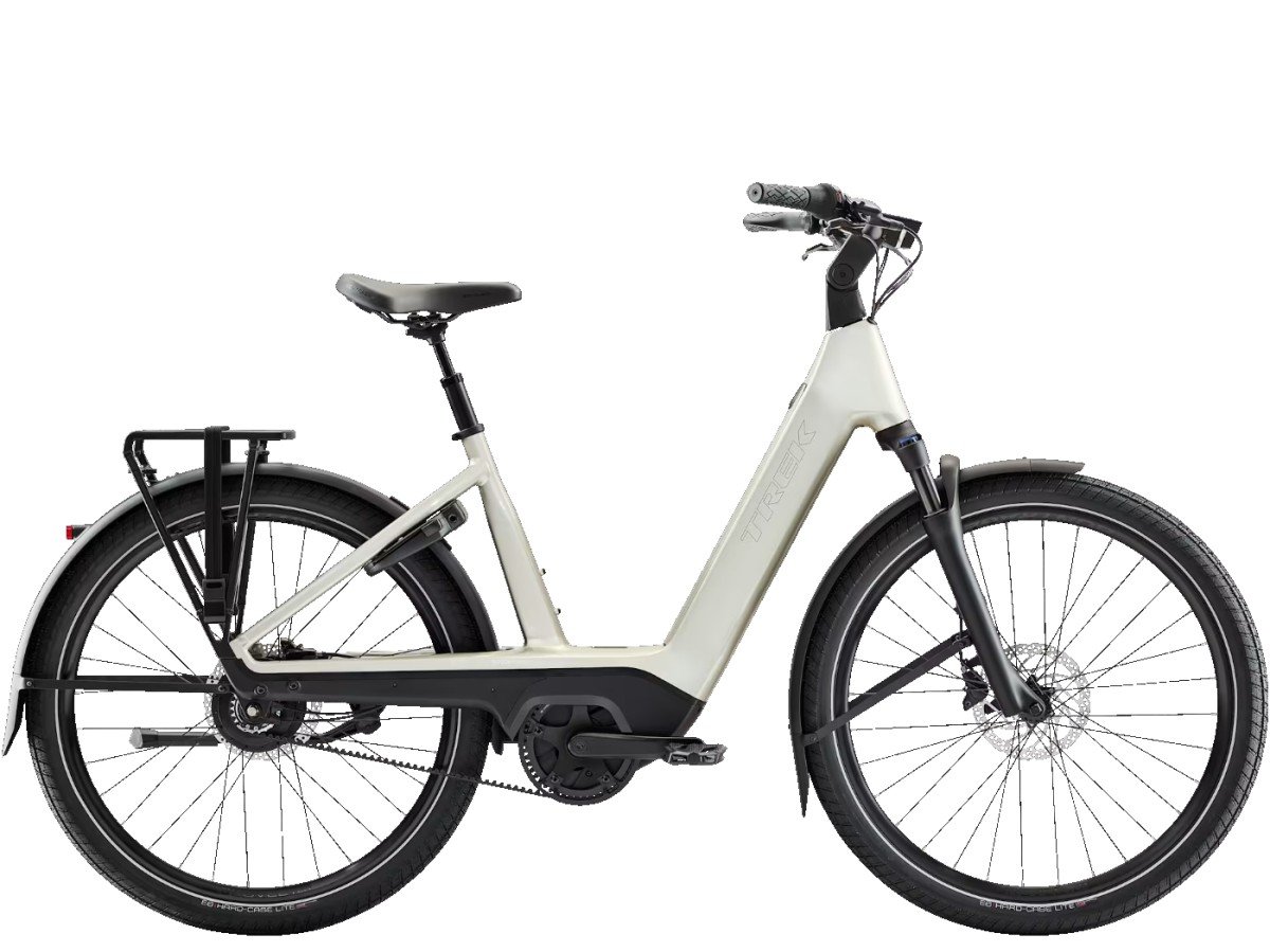 Trek Charter+ 4 Enviolo riem 800 Lowstep Dames Lunar Silver L 2026
