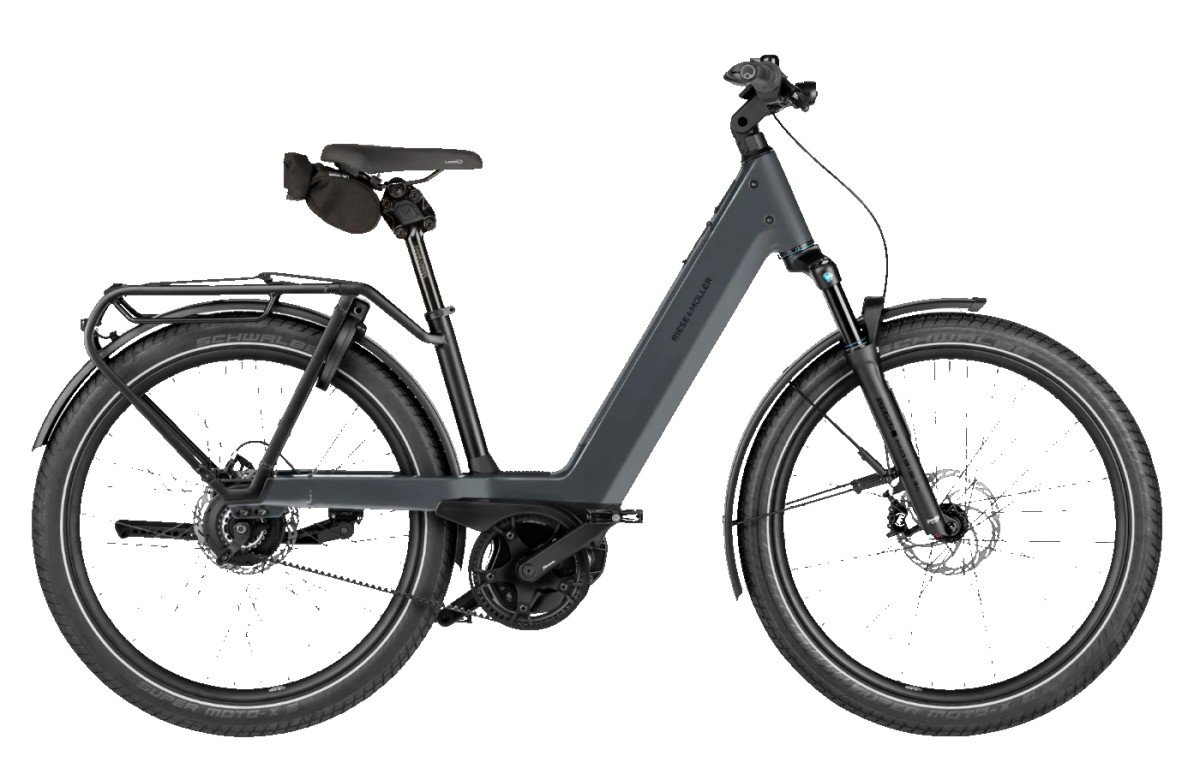 Riese & Müller Nevo5 vario CORE Dames Slate Grey 55cm 2026