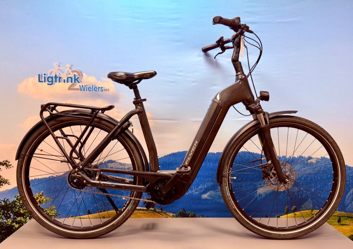 Flyer E-Bike antraciet 55cm 2023